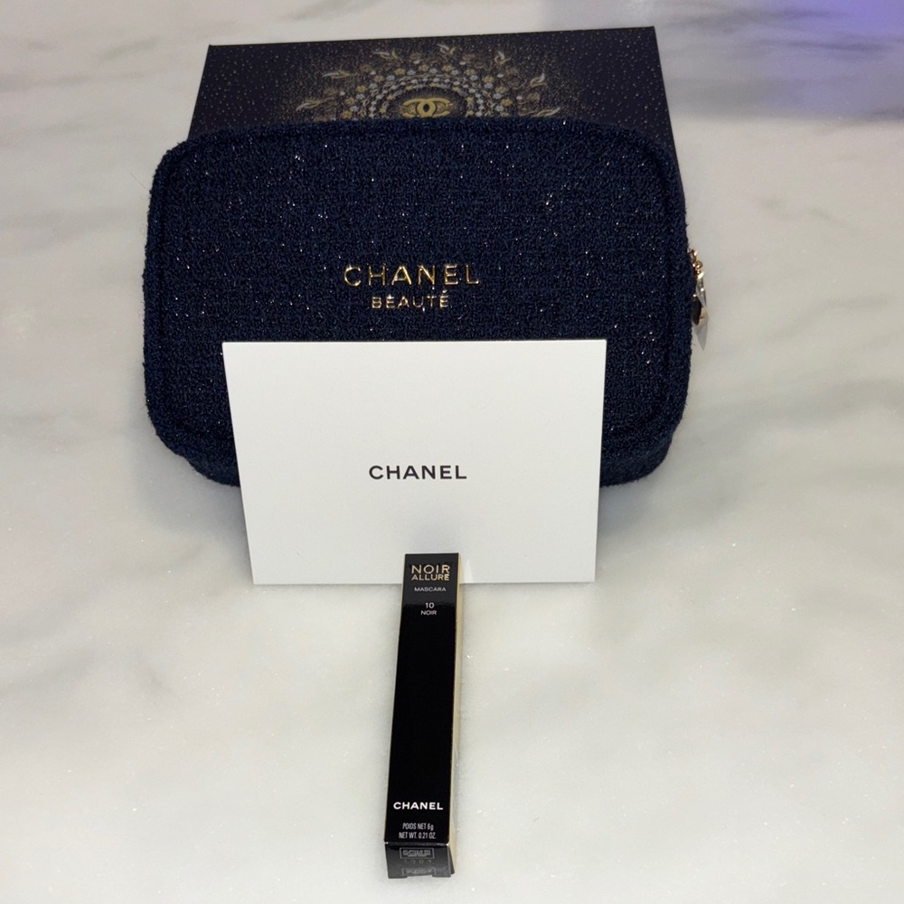 Chanel Holiday Makeup Bag & Mascara